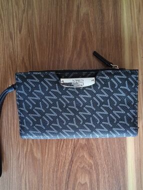 NYJ Patterned Wristlet Clutch
